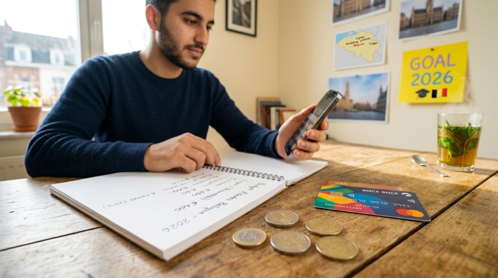 Budget mensuel étudiant en Belgique