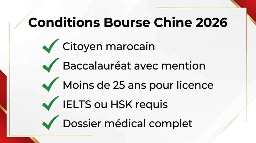 étudier en Chine gratuitement conditions
