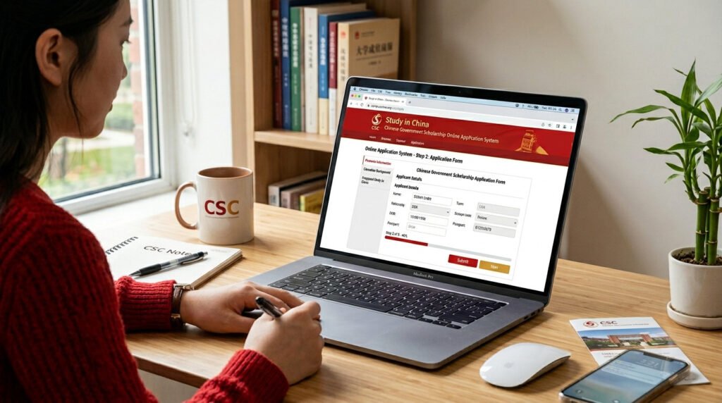 dossier bourse CSC campuschina portail 2026