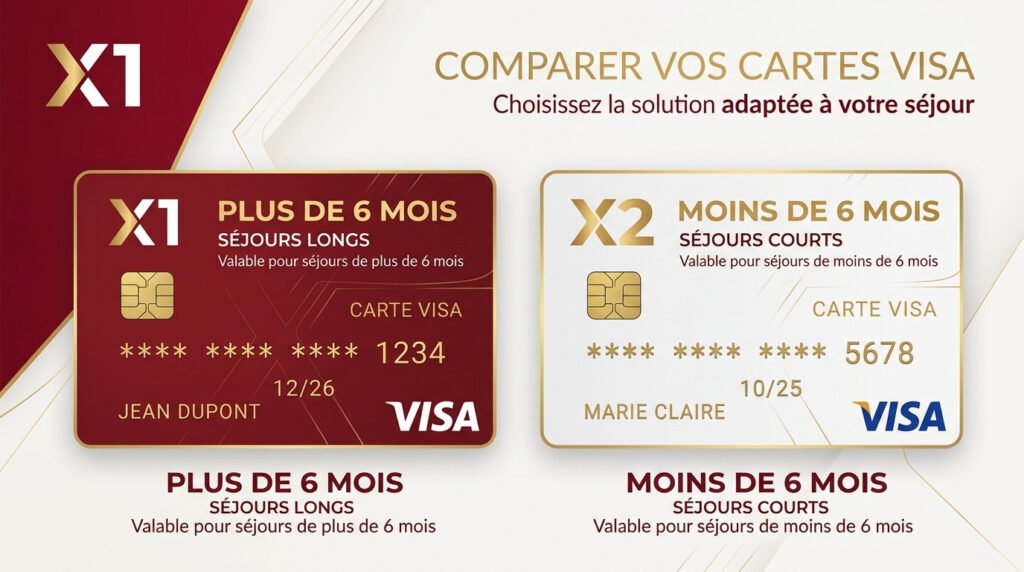 visa étudiant Chine X1 X2 différence