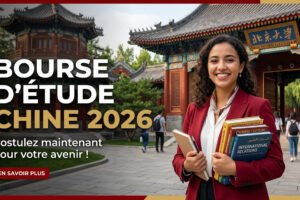 bourse d'étude Chine 2026 étudiants marocains