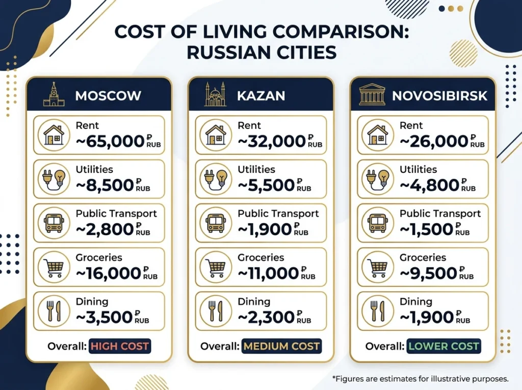 travailler en Russie étudiants villes moins chères