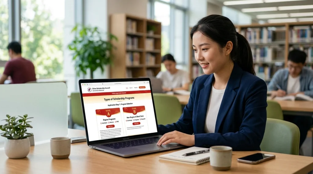 csc scholarship china type a portal campuschina