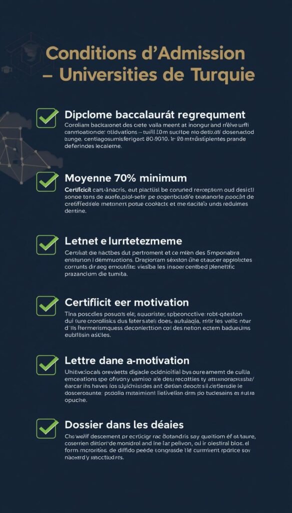 liste universités francophones Turquie