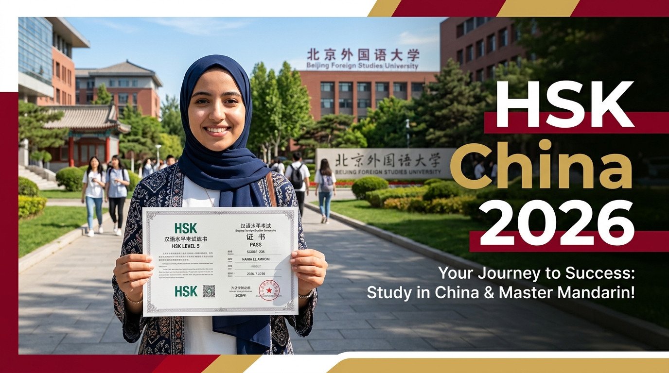 hsk china 2026 niveaux bourse étudiants marocains
