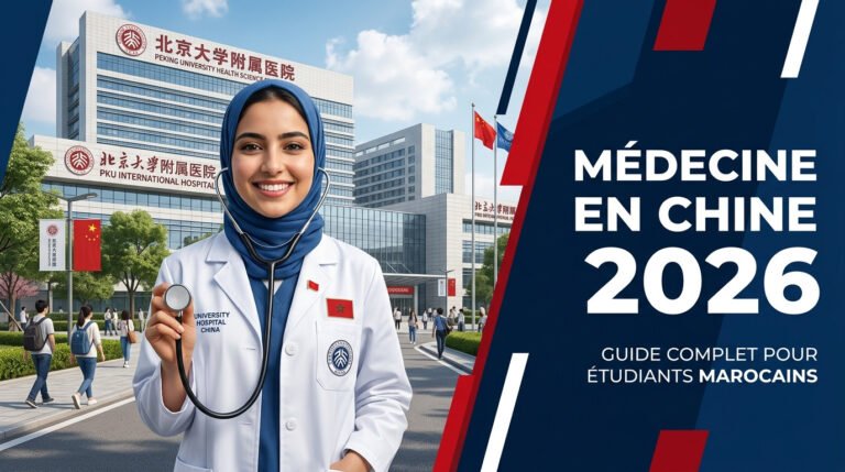 médecine en Chine 2026 étudiants marocains