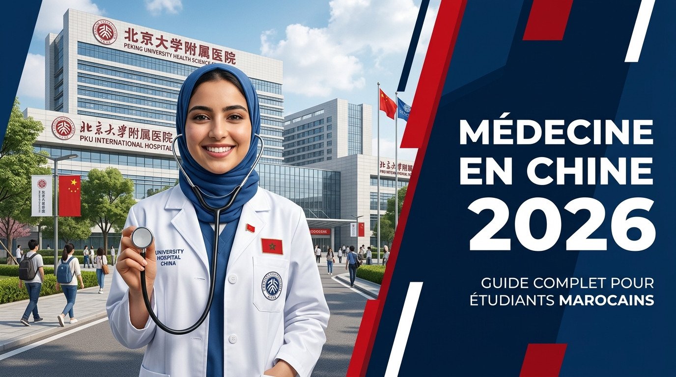 médecine en Chine 2026 étudiants marocains
