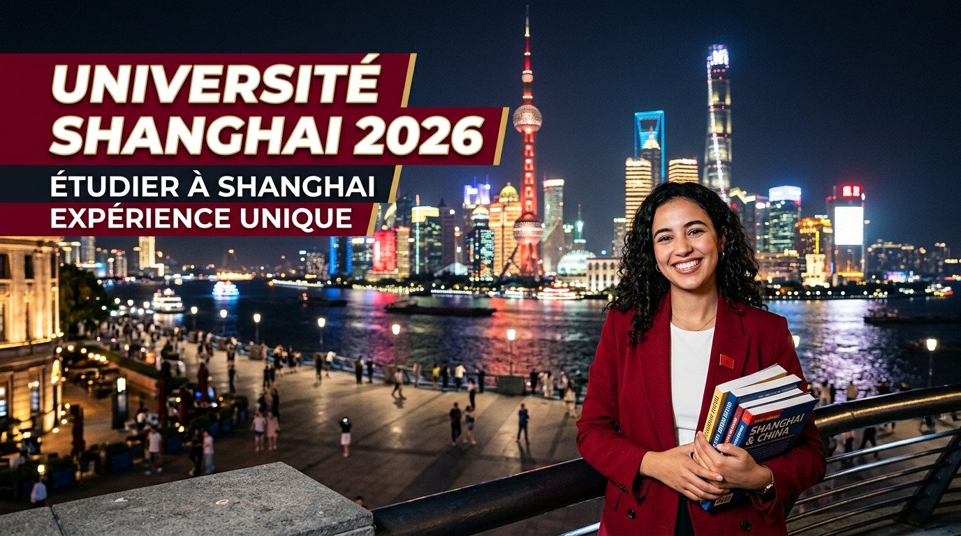 université Shanghai étudiants marocains 2026