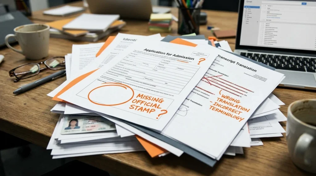 Dossier Admission Université Russe : Les 5 Premières Erreurs Fatales