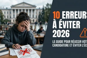 dossier admission université russe erreurs refus 2026