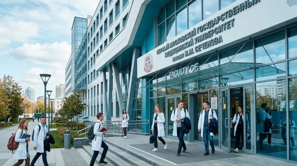 université de medecine en russie façade campus