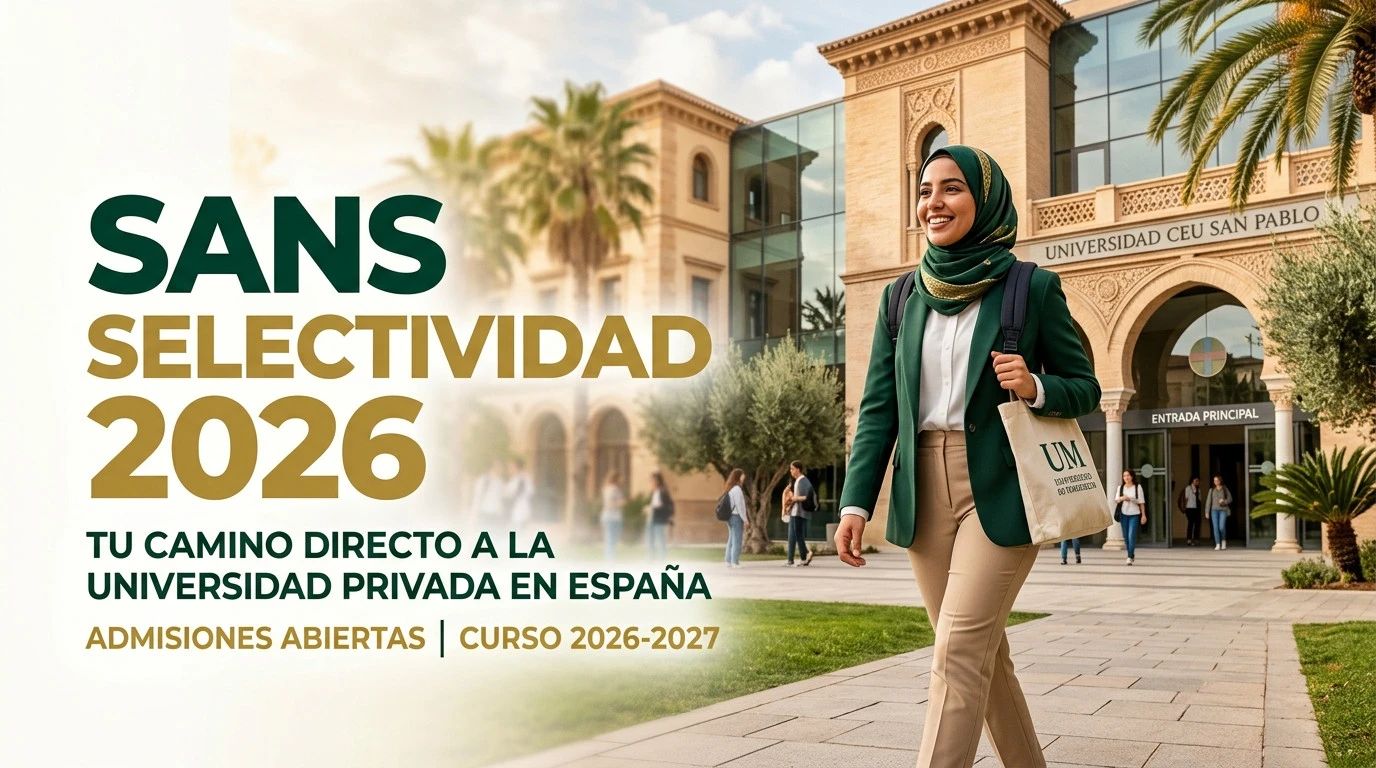etudier en espagne sans selectividad marocains 2026
