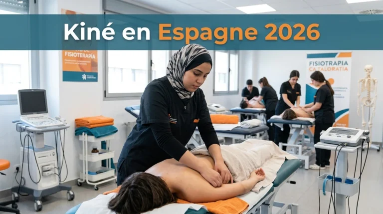 etudier kiné en espagne marocain physiothérapeute 2026