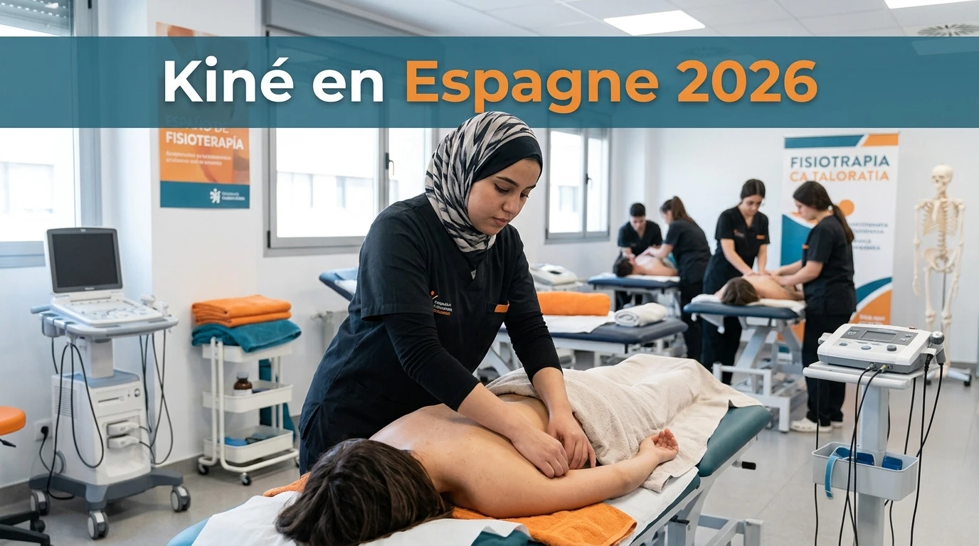 etudier kiné en espagne marocain physiothérapeute 2026