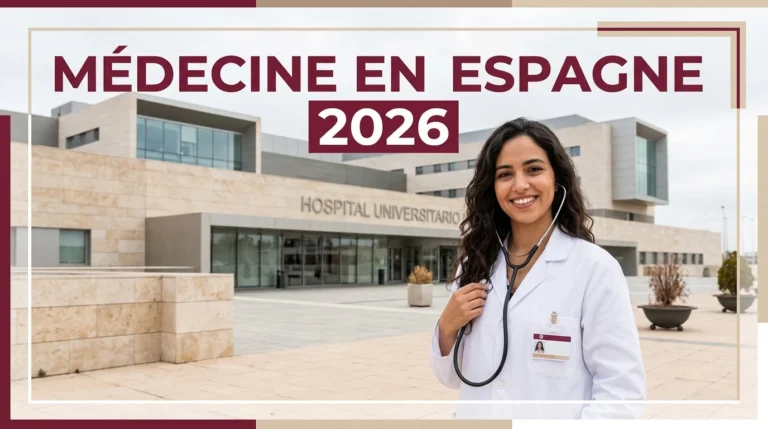 etudier medecine espagne marocains 2026