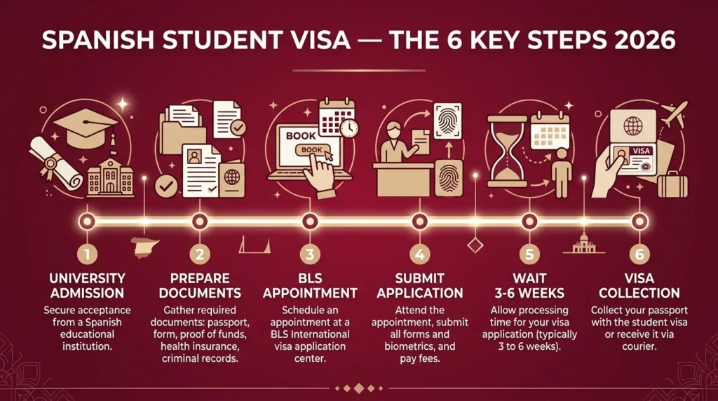 Visa Etudiant en Espagne