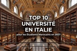 Top 10 Université en italie pour les étudiants marocains en 2027 meilleures universités italiennes