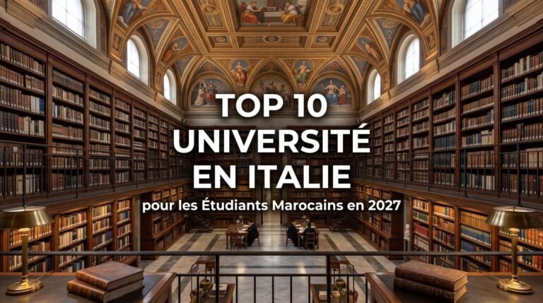 Top 10 Université en italie pour les étudiants marocains en 2027 meilleures universités italiennes