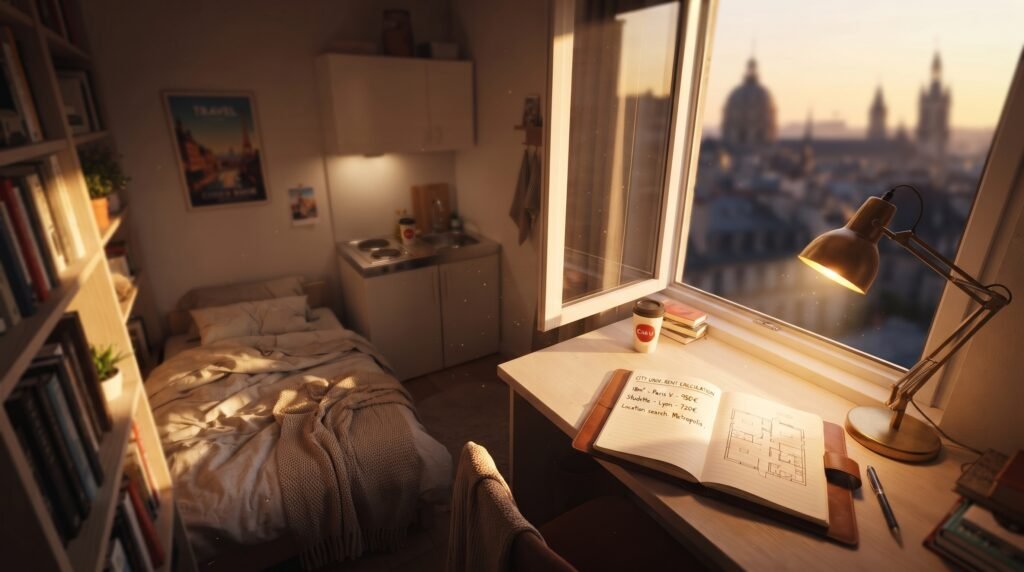 le prix d'une chambre ,Les frais à prévoir,Comment se déroule la vie sur place